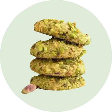 طرز تهیه کوکی زعفران پسته