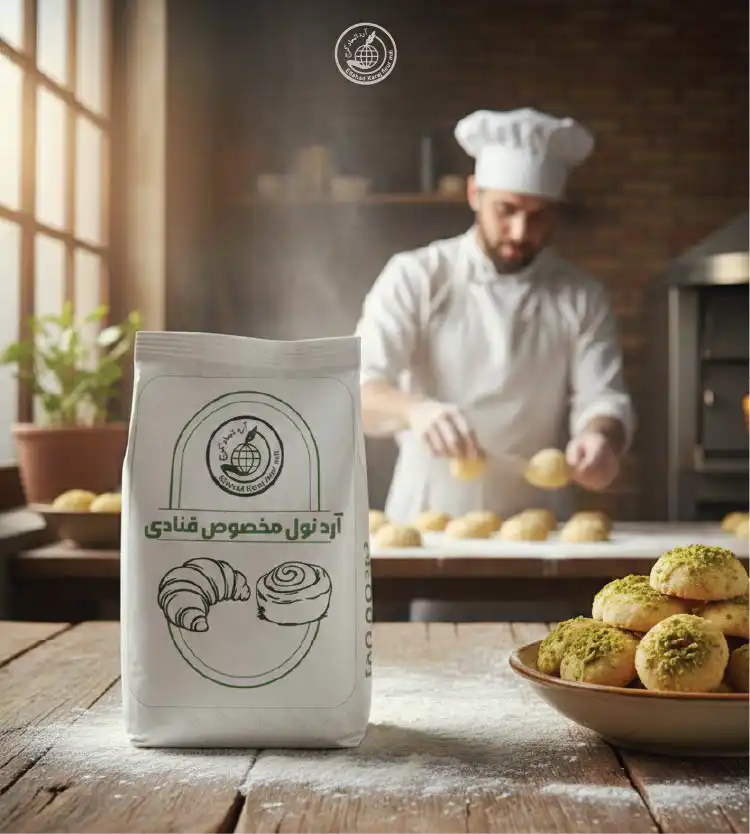 طرز تهیه کوکی زعفران پسته